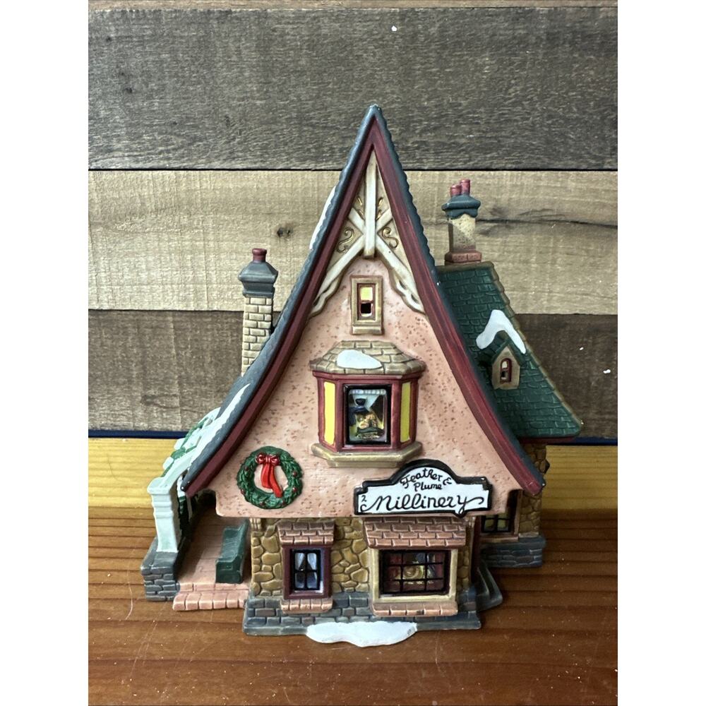 Santa's Workbench Feather and Plume Millinery Victorian Series In Box